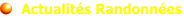 Actualités Randonnées